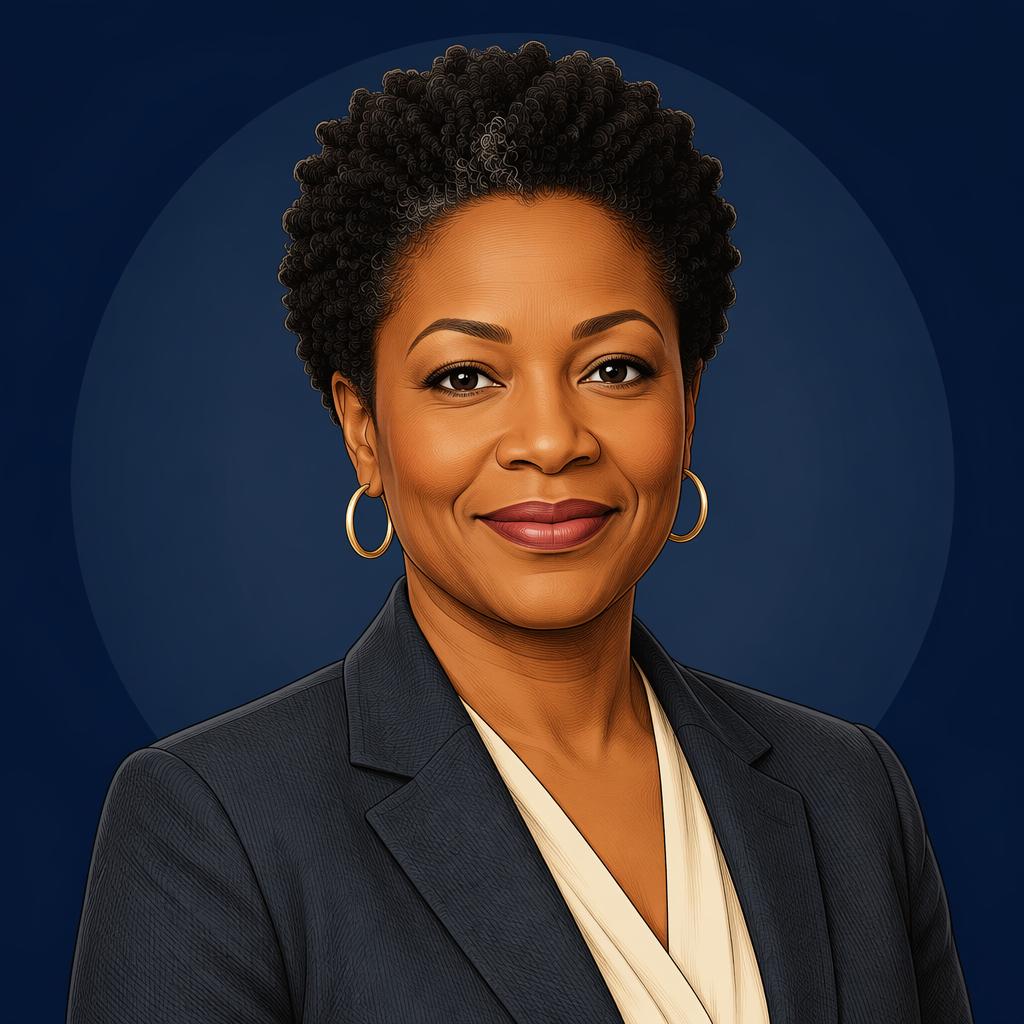 Executive Coach Headshot Illustration