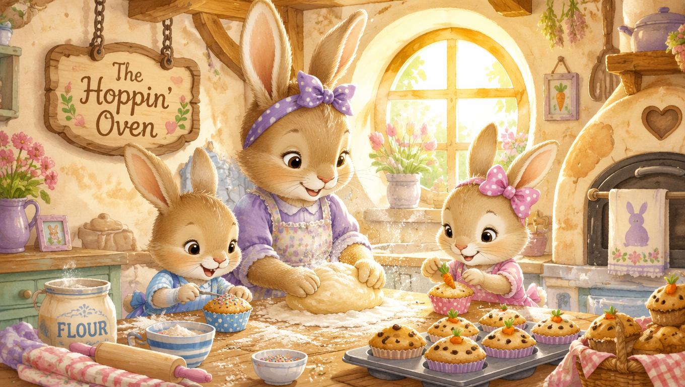 Bunny Bakery Picture Book