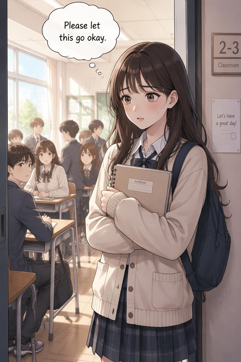 First Day Jitters Webtoon