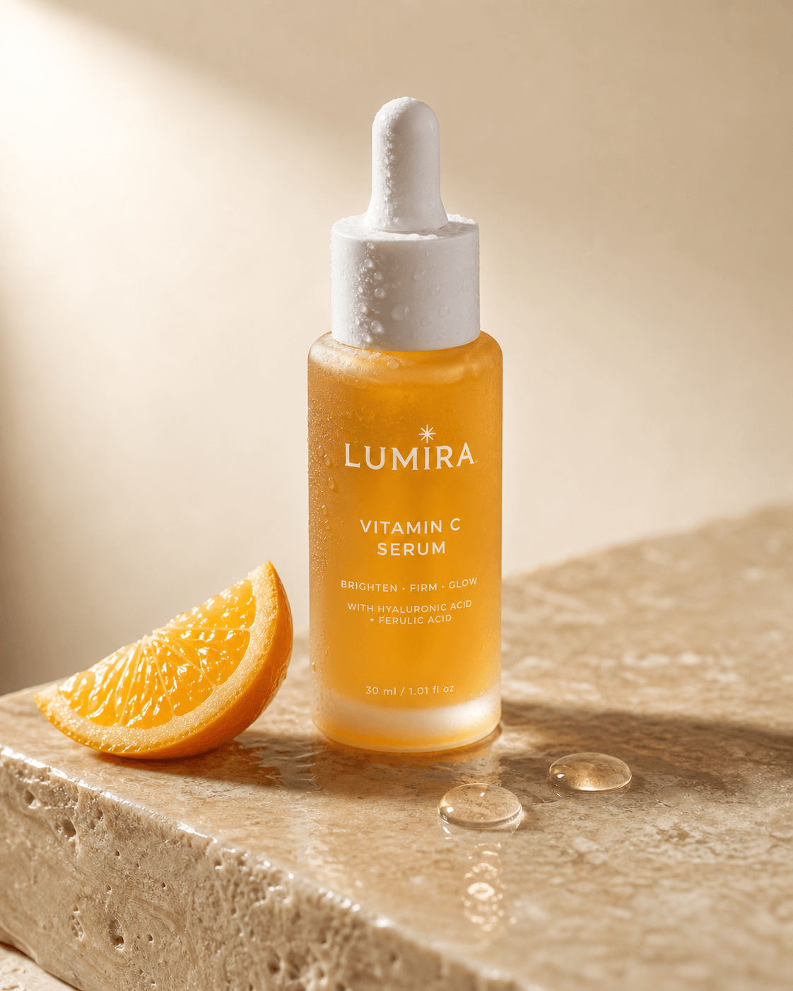 Frosted Vitamin C Serum Hero