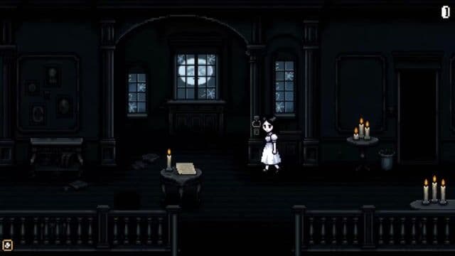 Pixel Horror RPG Mansion Exploration