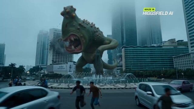 Monster Chaos in Jakarta