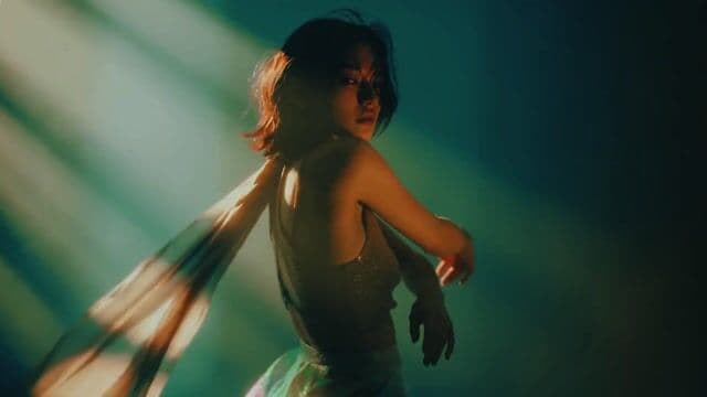 Rainbow Skirt Dance in Light