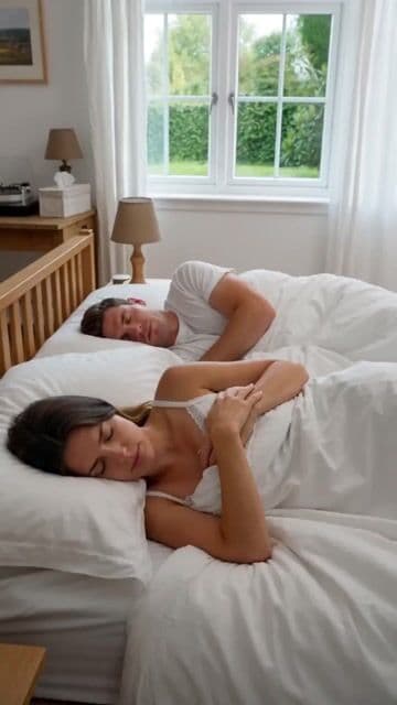 Hungry Cat Wakes Sleeping Couple