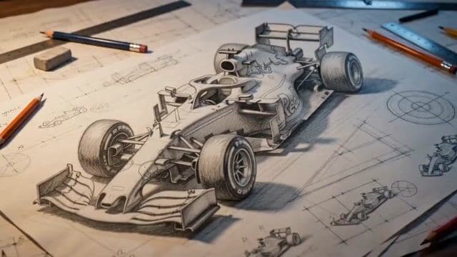 Pencil to 3D Geometry Transition